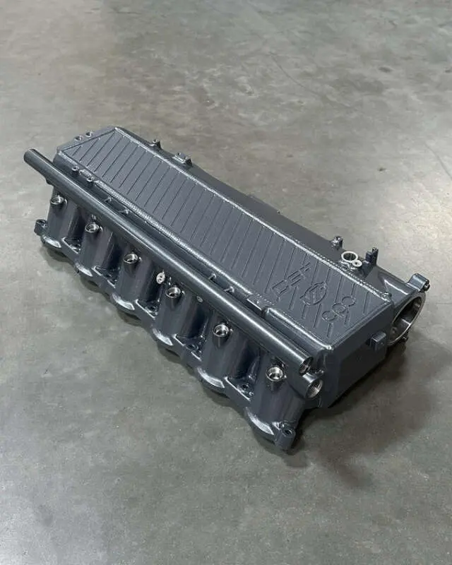 Csf Bmw Gen 1 B58 Charge-Air-Cooler Manifold - Turbulence Grey 1