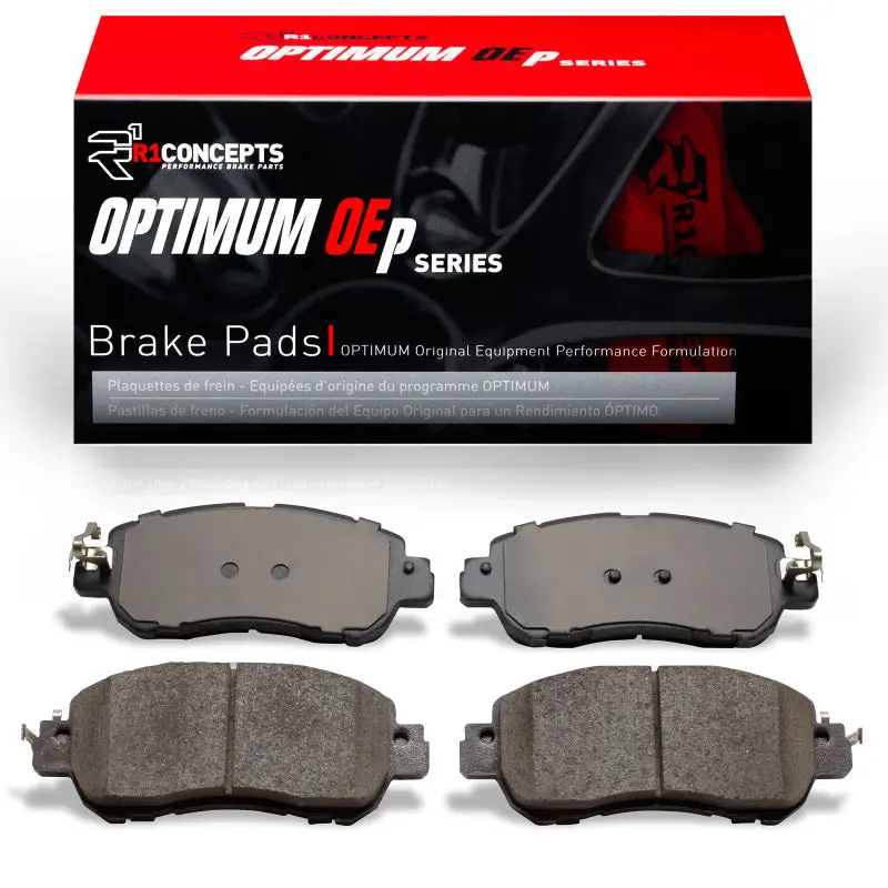 R1 17-25 Nissan Versa Front R1 Optimum Oe Brake Pads 1