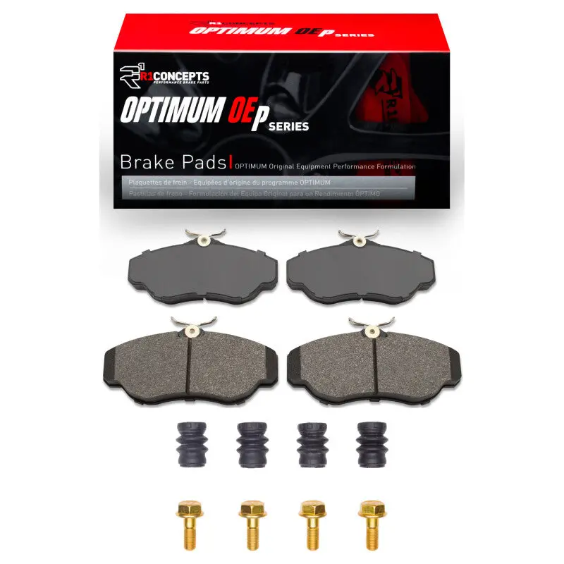 R1 94-04 Land Rover Discovery Front Optimum Oe Pads & Hardware Kit 1