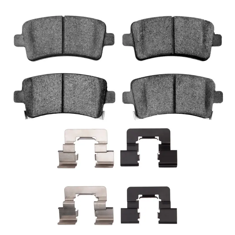 R1 11-16 Buick Lacrosse Rear Euro Ceramic Pads & Hardware Kit 1