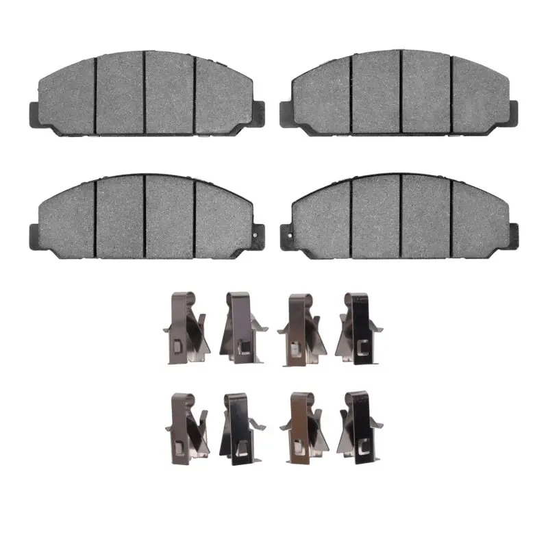 R1 13-20 Hino 195 Front/Rear Ceramic Pads & Hardware Kit 1