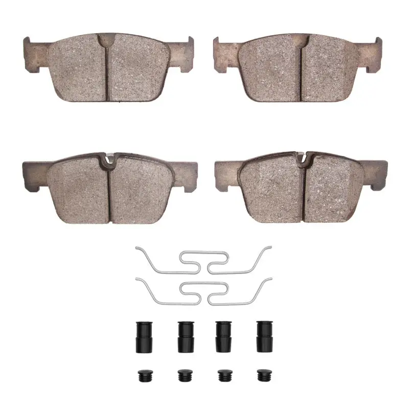 R1 17-25 Volvo S60 Front Euro Ceramic Pads & Hardware Kit 1