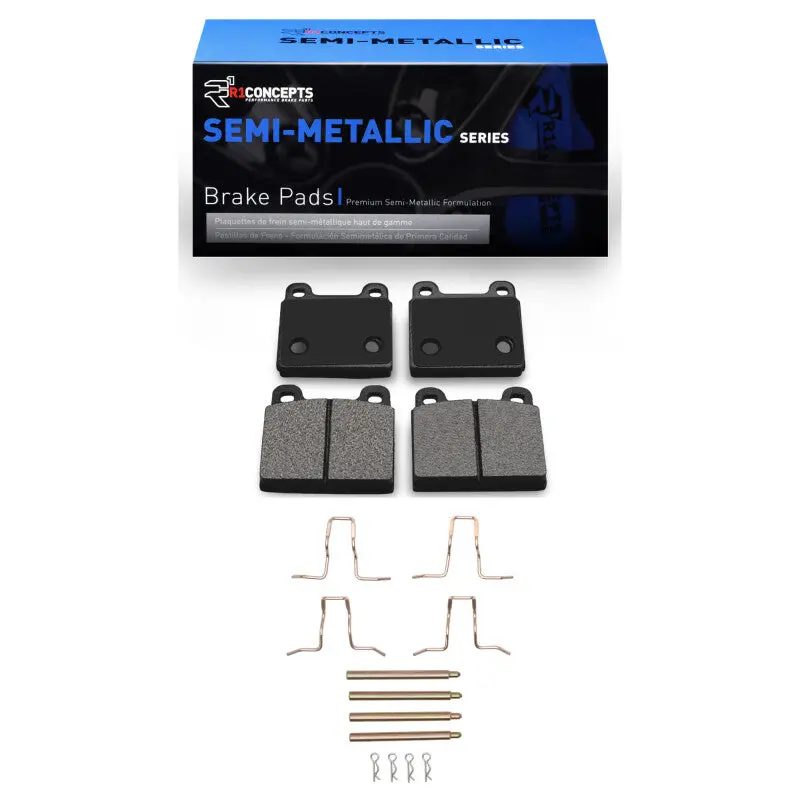 R1 1963-1976 Mercedes-Benz 220Sb Front R1 Semi Met Pads & Hardware Kit 1
