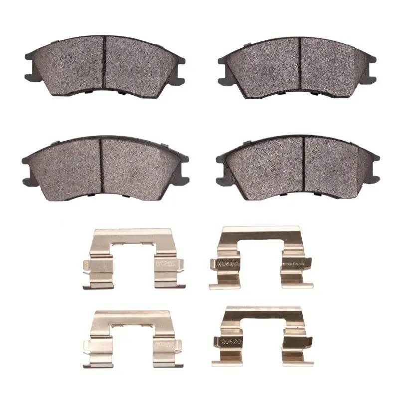 R1 89-94 Subaru Justy Front Optimum Oe Pads & Hardware Kit 1