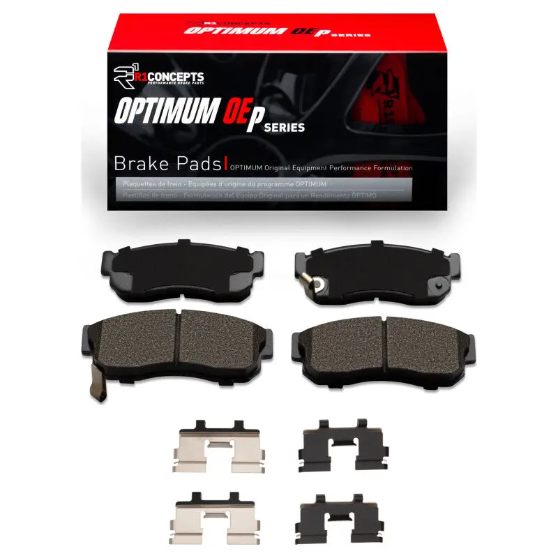 R1 82-94 Nissan Pulsar Nx Front Optimum Oe Pads & Hardware Kit 1