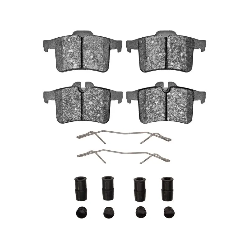 R1 13-15 Jaguar Xkr Rear Ceramic Pads & Hardware Kit 1