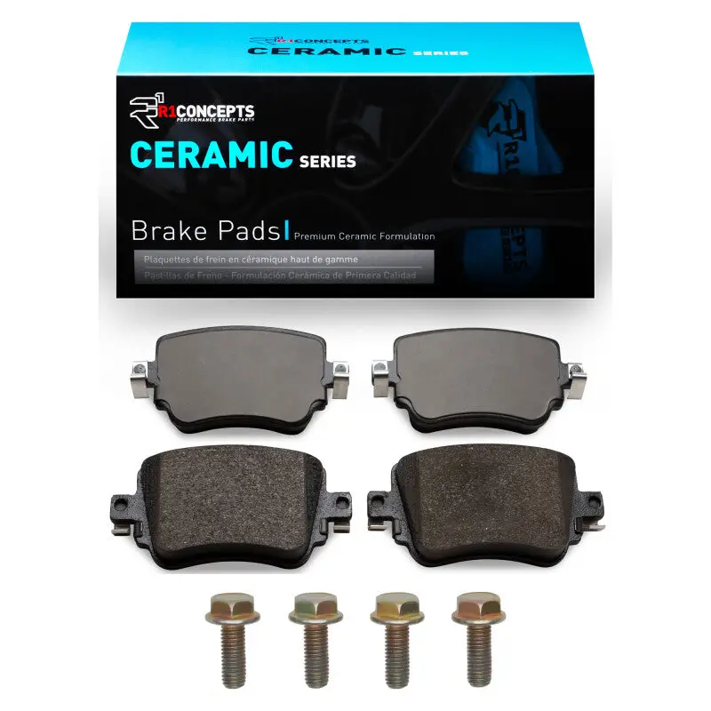R1 2015-2022 Audi Q3 Rear R1 Ceramic Pads & Hardware Kit 1
