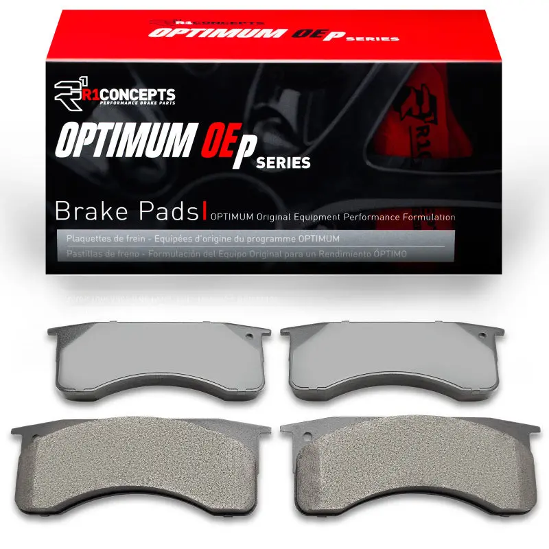 R1 91-24 Blue Bird Bus All American Fe (Hydro Disc Brakes) Front/Rear R1 Optimum Oe Brake Pads 1
