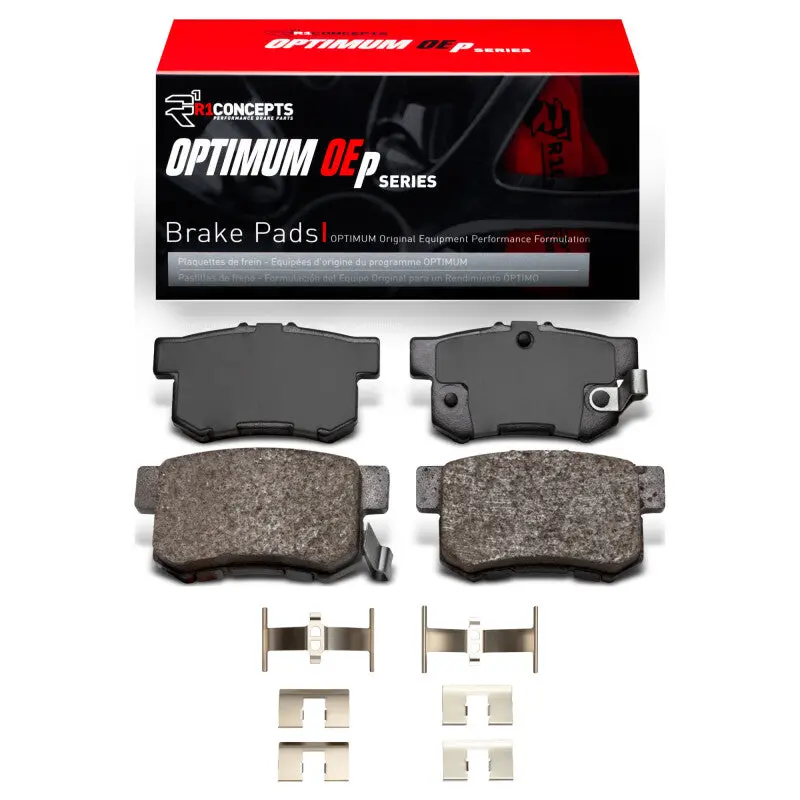 R1 97-02 Acura Cl Rear Optimum Oe Pads & Hardware Kit 1