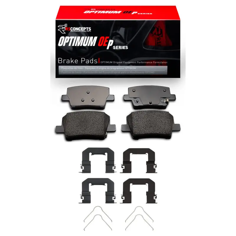R1 2019-2022 Genesis G90 Rear R1 Optimum Oe Pads & Hardware Kit 1