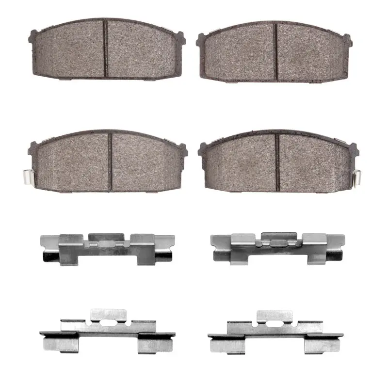 R1 82-85 Nissan Stanza Front Semi Met Pads & Hardware Kit 1