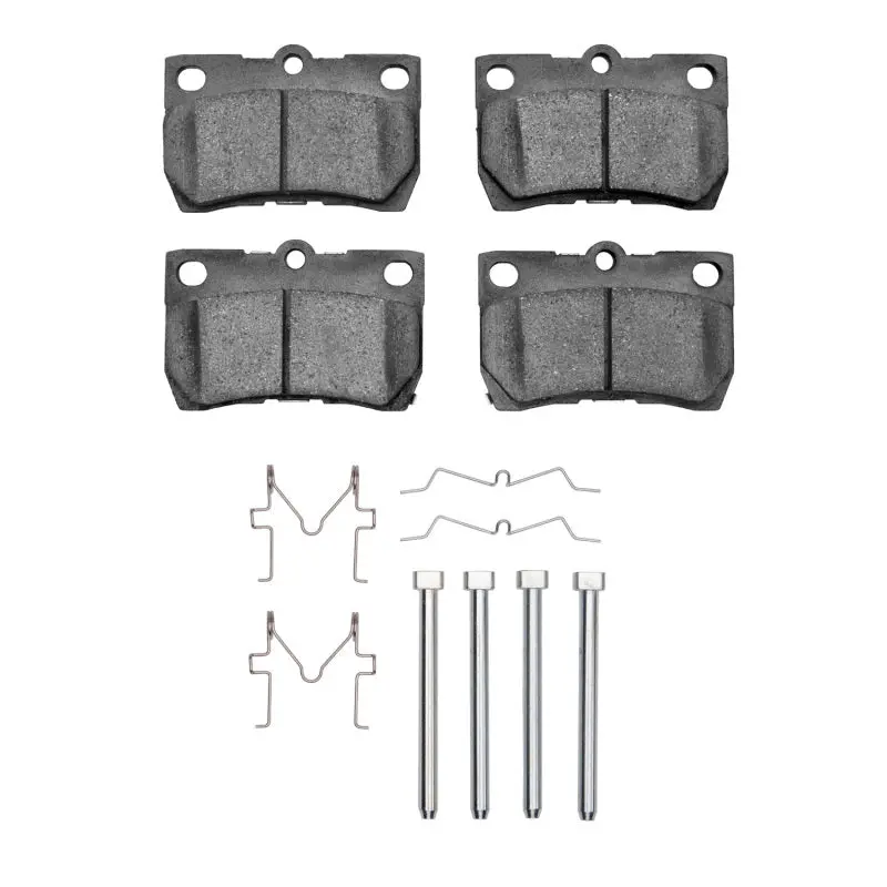 R1 06-13 Lexus Is250 Rear Semi Met Pads & Hardware Kit 1