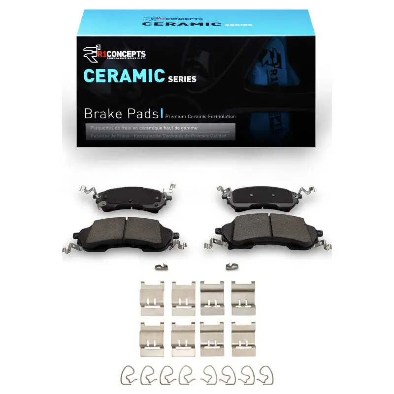 R1 21-25 Ford Ranger (Usa/Canada) Rear Ceramic Pads & Hardware Kit 1