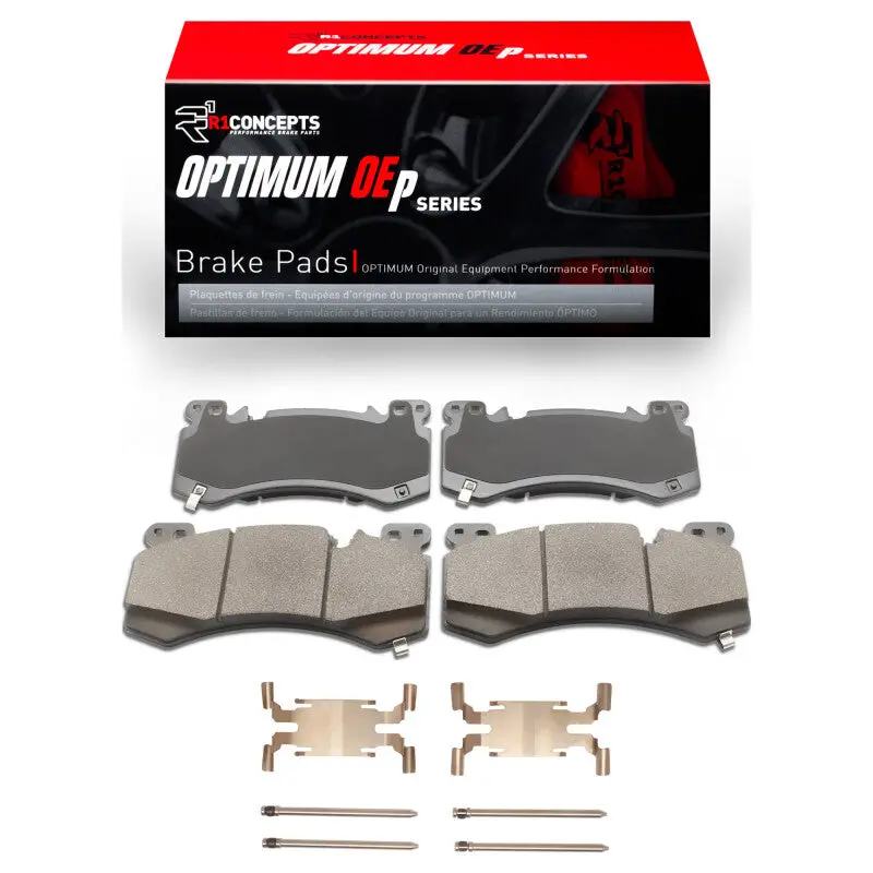 R1 21-25 Cadillac Escalade Front Optimum Oe Pads & Hardware Kit 1
