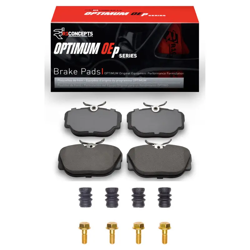 R1 94-02 Land Rover Range Rover Rear Optimum Oe Pads & Hardware Kit 1