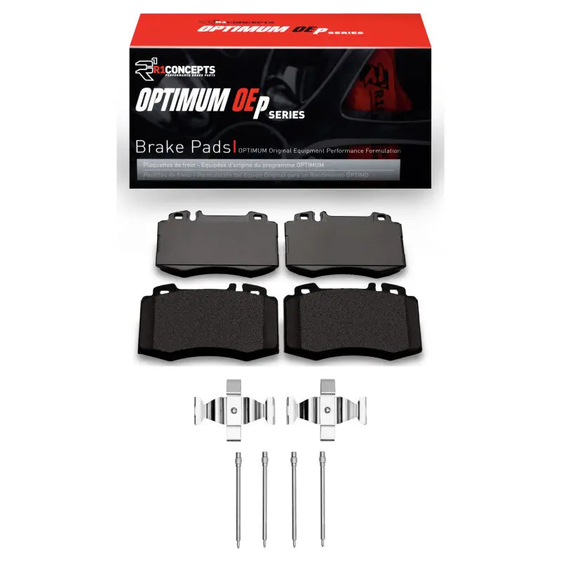 R1 2003-2009 Mercedes-Benz C350 Front R1 Optimum Oe Pads & Hardware Kit 1