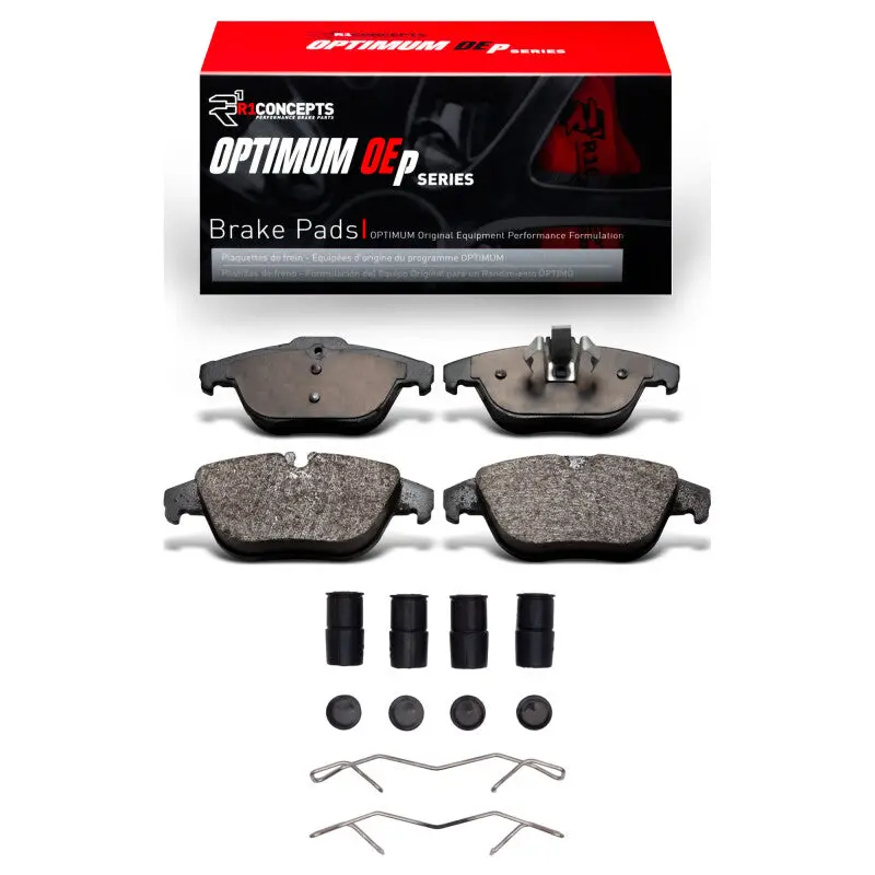 R1 09-15 Mercedes-Benz Glk250 Rear Optimum Oe Pads & Hardware Kit 1