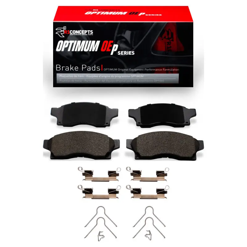 R1 1991-1991 Toyota Mr2 Front R1 Optimum Oe Pads & Hardware Kit 1