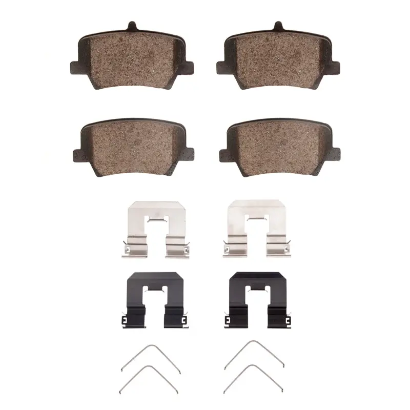 R1 -24 Volvo Xc40 Rear Ceramic Pads & Hardware Kit 1