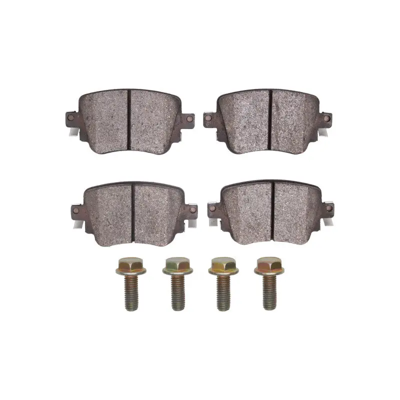 R1 15-22 Audi Q3 Rear Euro Ceramic Pads & Hardware Kit 1