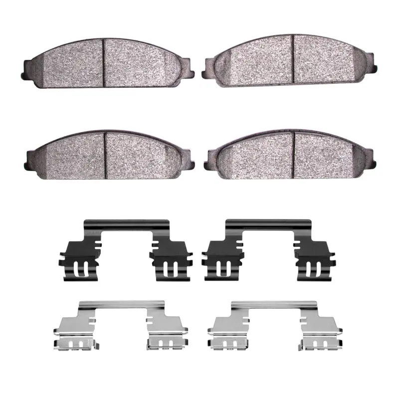 R1 08-09 Mercury Sable Front Optimum Oe Pads & Hardware Kit 1