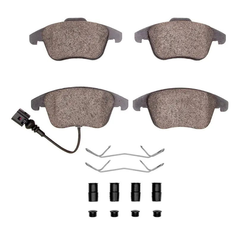 R1 09-24 Audi Q3 Front Semi Met Pads & Hardware Kit 1