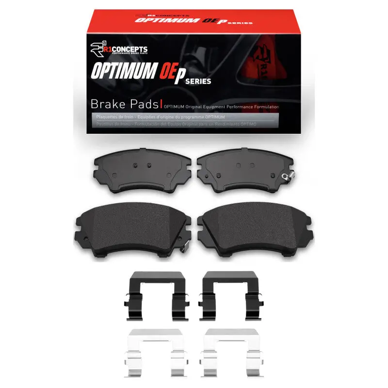 R1 11-17 Chevrolet Caprice Front Optimum Oe Pads & Hardware Kit 1