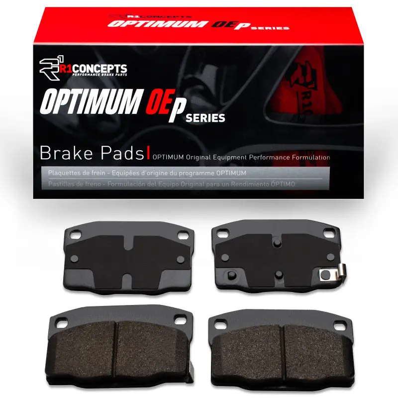 R1 88-93 Pontiac 6000 Front/Rear R1 Optimum Oe Brake Pads 1