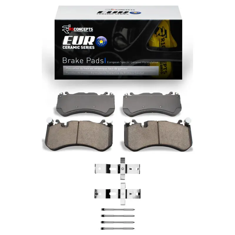 R1 2007-2025 Audi Rs7 Front R1 Euro Ceramic Pads & Hardware Kit 1