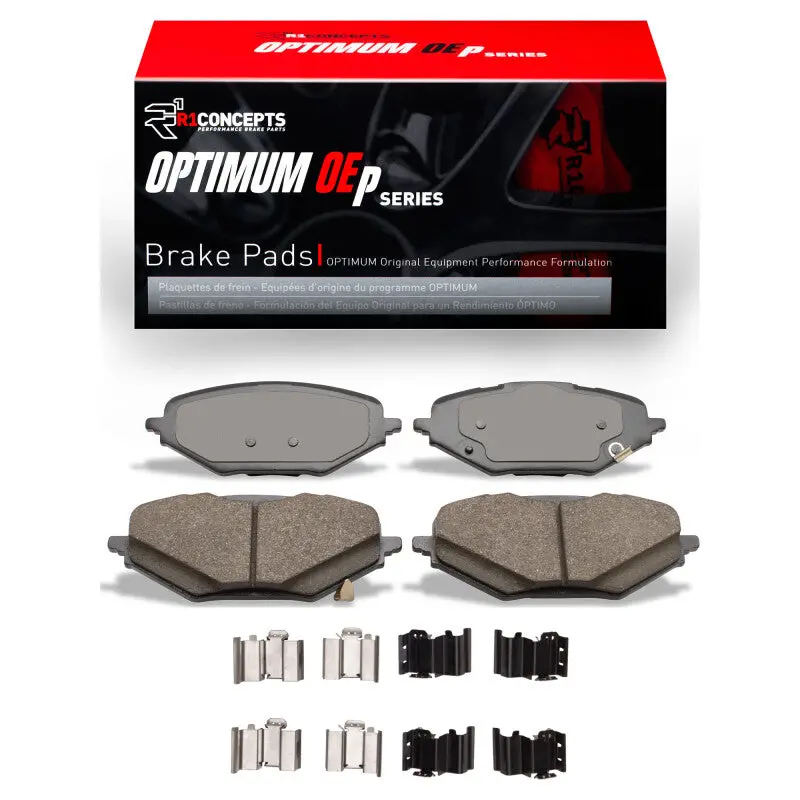 R1 2024-2025 Mazda Cx-70 Rear R1 Optimum Oe Pads & Hardware Kit 1