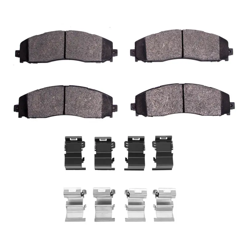 R1 11-22 Ford F-250 4Wd (Super Duty) Rear Ceramic Pads & Hardware Kit 1