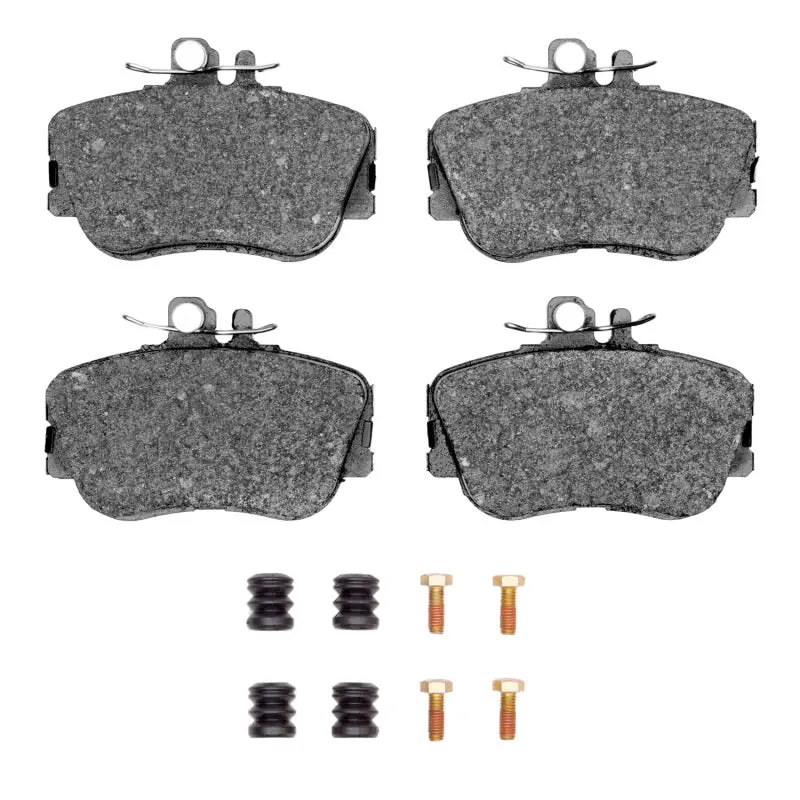 R1 94-98 Mercedes-Benz C220 Front Semi Met Pads & Hardware Kit 1