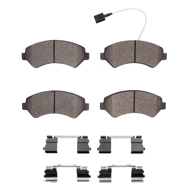 R1 14-22 Ram Promaster 1500 Front Semi Met Pads & Hardware Kit 1