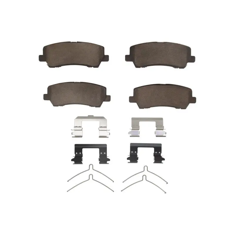 R1 22-23 Ford Mustang Rear Optimum Oe Pads & Hardware Kit 1