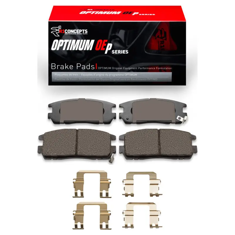 R1 92-04 Acura Slx Rear Optimum Oe Pads & Hardware Kit 1