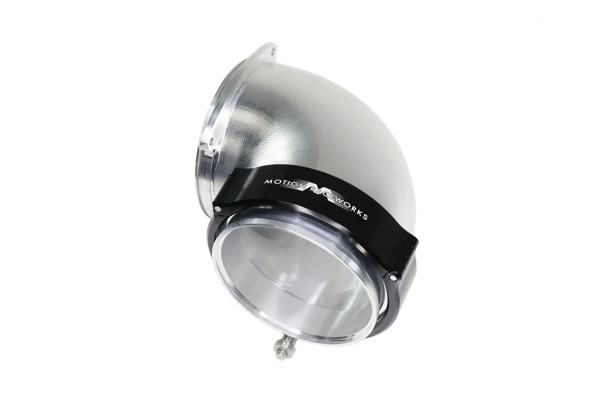 Attachment Only: High Flow 90° Tight Radius 4" Quick Seal For Icon 92Mm Bare 1