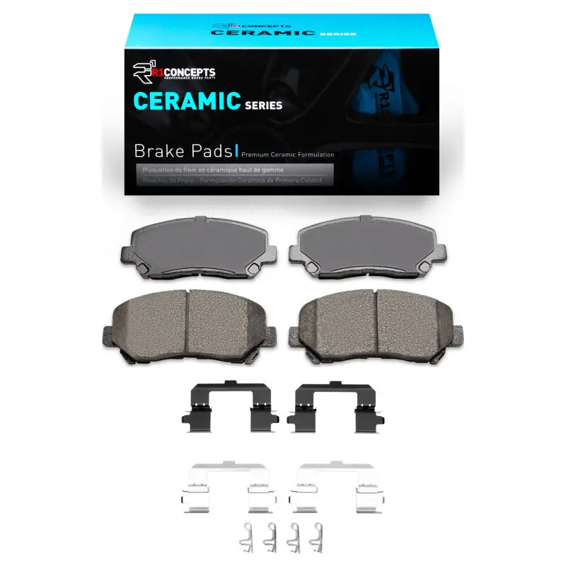 R1 2013-2025 Mazda Cx-5 Front R1 Ceramic Pads & Hardware Kit 1