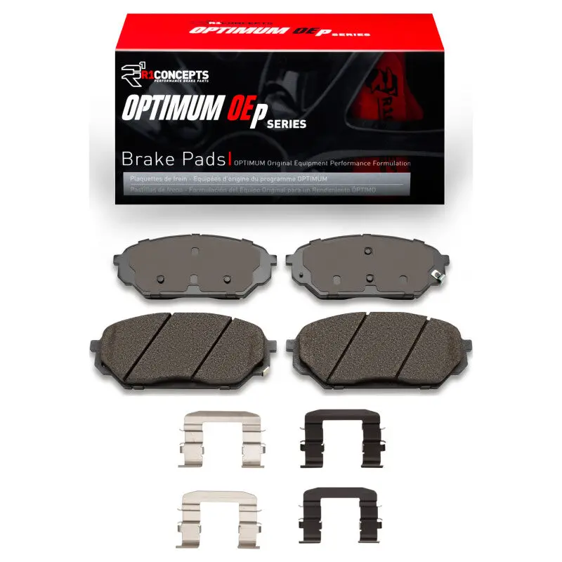 R1 07-12 Hyundai Veracruz Front Optimum Oe Pads & Hardware Kit 1