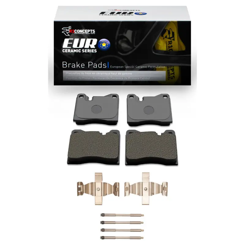 R1 87-88 Bmw M6 Front Euro Ceramic Pads & Hardware Kit 1