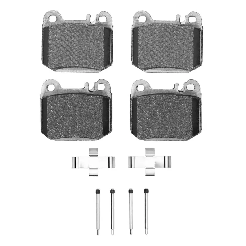 R1 00-05 Mercedes-Benz Ml55 Amg Rear Semi Met Pads & Hardware Kit 1