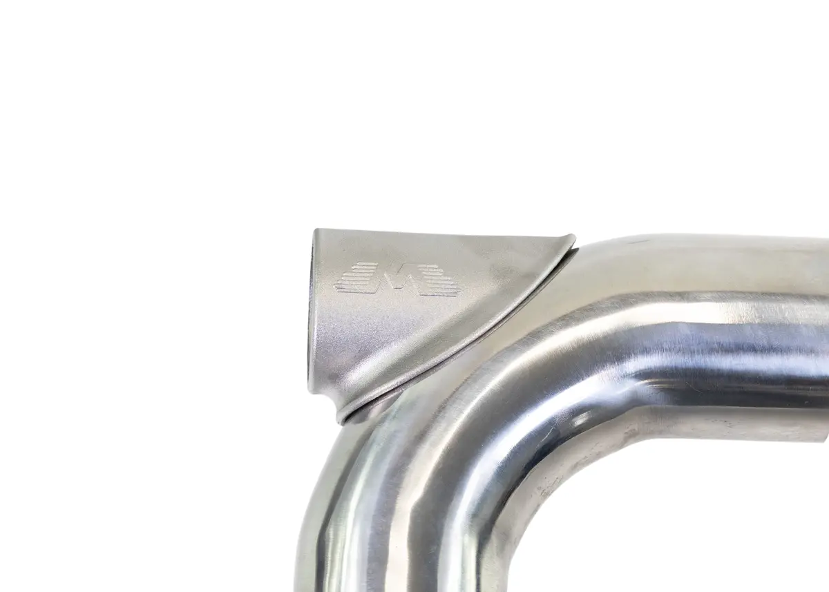 High Flow Wastegate Merge For 45/46/50Mm Wastegate And 2.5" Tubing On Mandrel Bend 21-13003 1