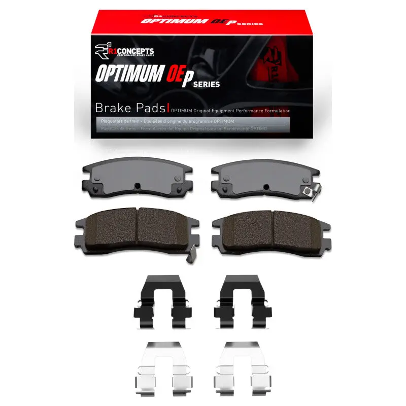 R1 97-10 Buick Century Rear Optimum Oe Pads & Hardware Kit 1