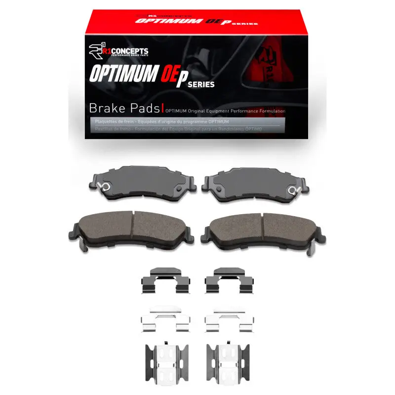 R1 97-05 Chevrolet S10 Rear Optimum Oe Pads & Hardware Kit 1