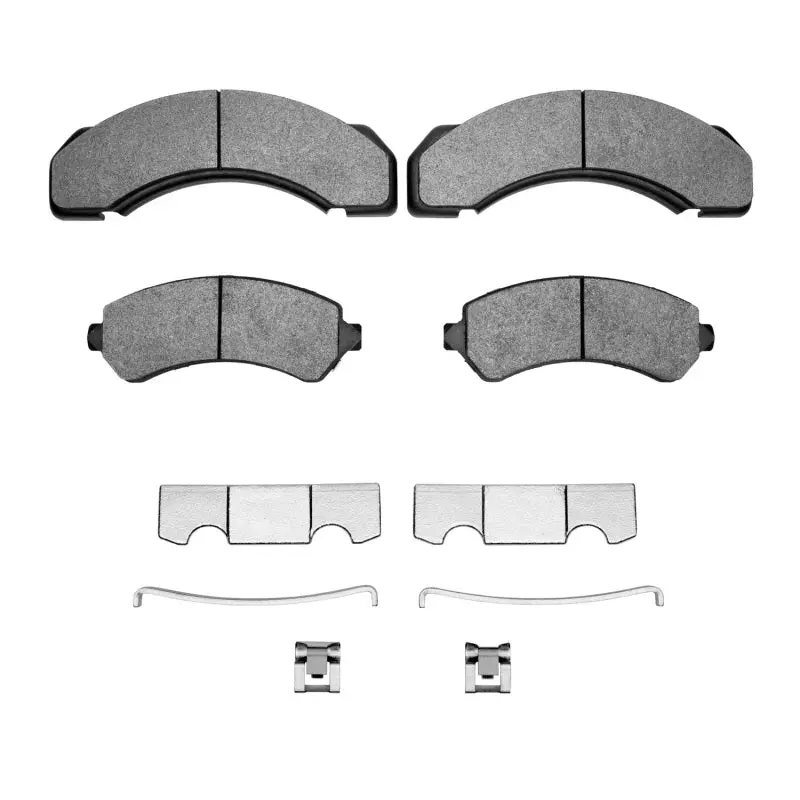 R1 1973-2000 Chevrolet P30 Front/Rear R1 Semi Met Pads & Hardware Kit 1