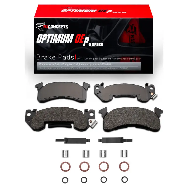 R1 78-95 Chevrolet K20 Suburban Front Optimum Oe Pads & Hardware Kit 1