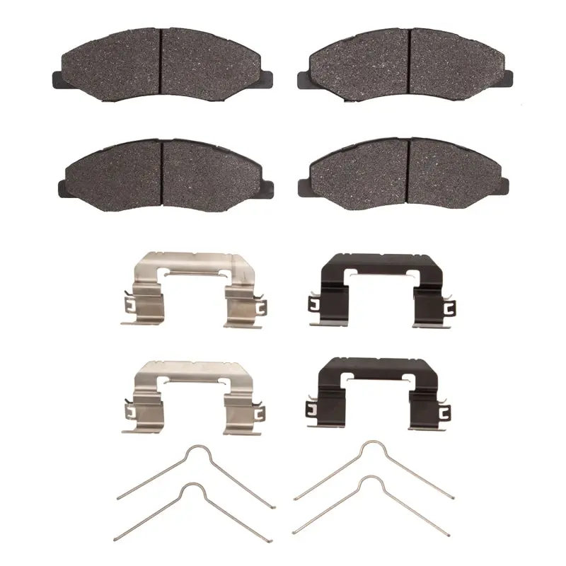 R1 2018-2025 Honda Odyssey Front R1 Ceramic Pads & Hardware Kit 1