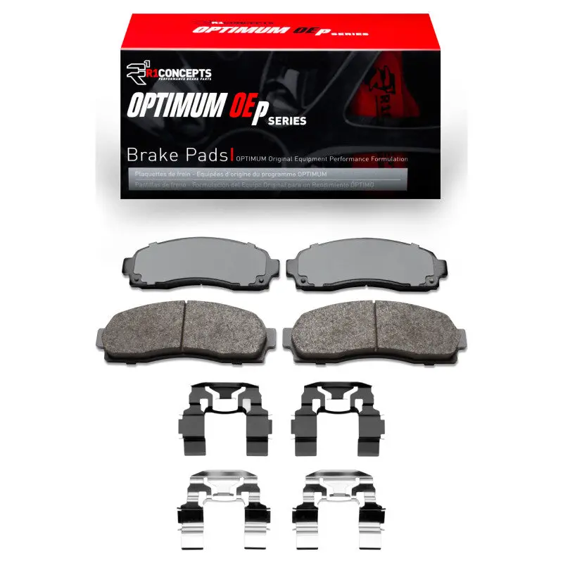 R1 01-02 Ford Explorer Sport Front Optimum Oe Pads & Hardware Kit 1