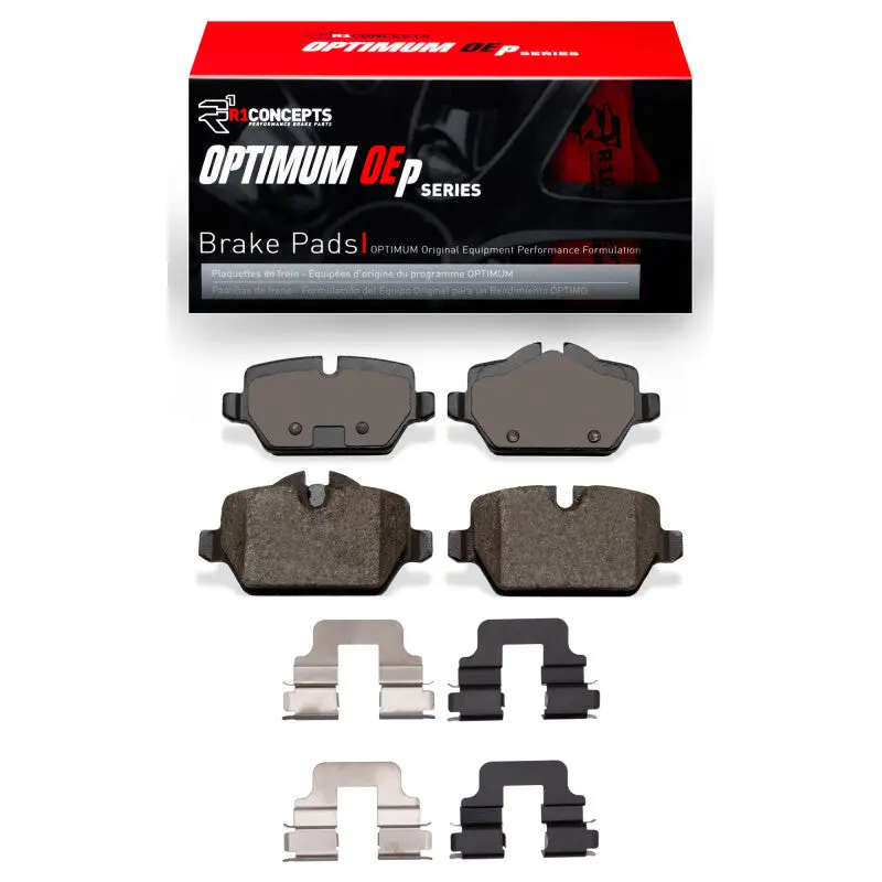 R1 05-16 Bmw 120I (Mexico) Rear Optimum Oe Pads & Hardware Kit 1