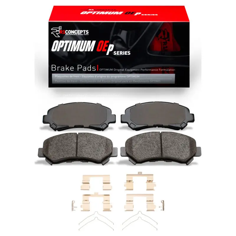 R1 2007-2023 Nissan Juke Front R1 Optimum Oe Pads & Hardware Kit 1