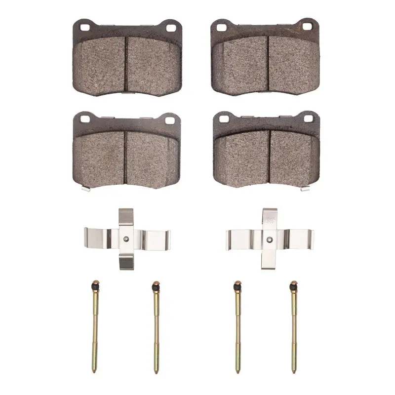 R1 08-14 Lexus Is F Rear Ceramic Pads & Hardware Kit 1